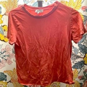 Coral tee shirt